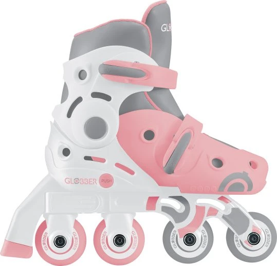 Globber Learning 2in1 Inline-Skate pale pink