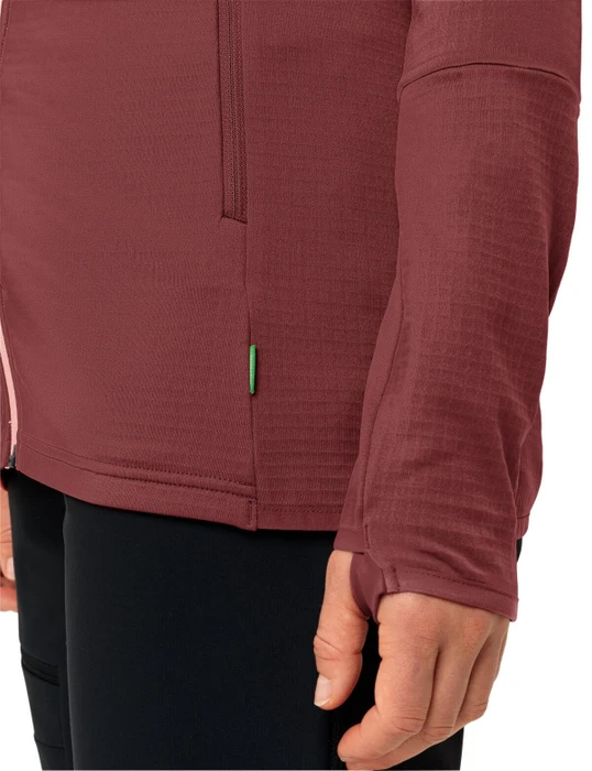 Vaude Monviso Grid Fleece Funktionsjacke redeva (Damen)