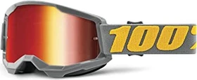 100% Strata2 Schutzbrille izipizi/mirror red lens