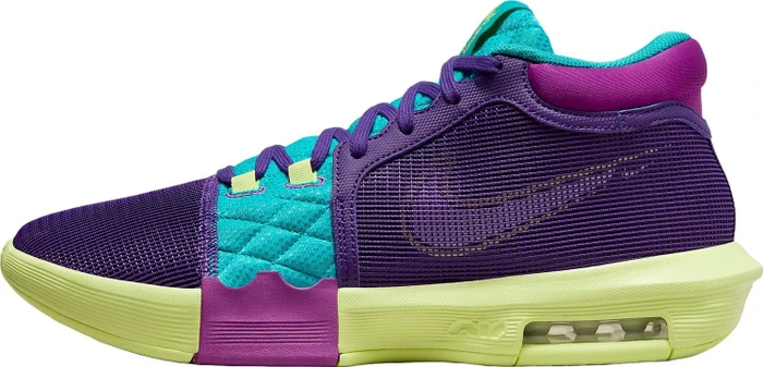 Nike LeBron Witness 8 field purple/dusty cactus/light lemon twist/white