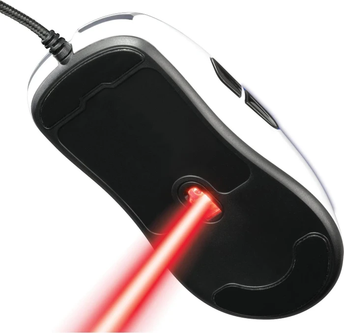 Deltaco RGB Gaming Mouse, weiß glänzend, USB