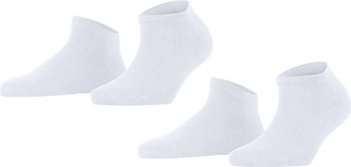 Falke Happy Socken weiß, 2 Paare (Damen)