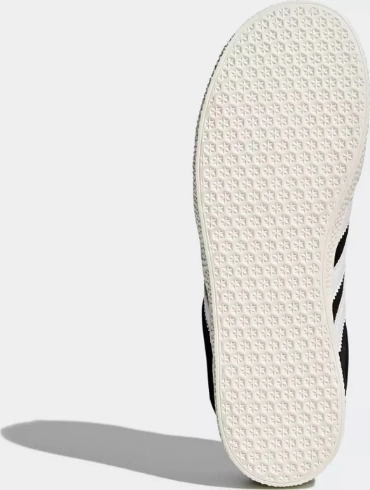 adidas Gazelle core black/footwear white/gold metallic (Junior)