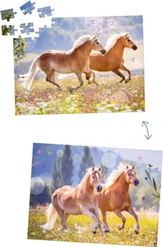 Coppenrath Lentikular-Puzzle - Pferdefreunde