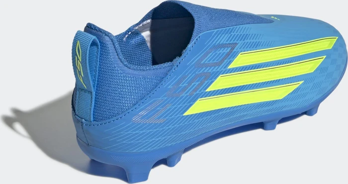 adidas F50 League Laceless FG/MG lucid ray blue/team solar yellow 2/lucid aquamarine (Junior)