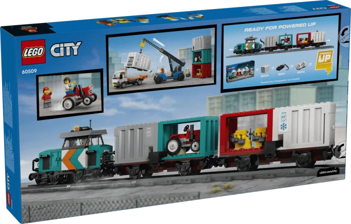 LEGO City - Hafengüterzug mit Kran und LKW