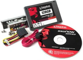 Kingston SSDNow V100 - Desktop Bundle 128GB, 2.5" / SATA 3Gb/s