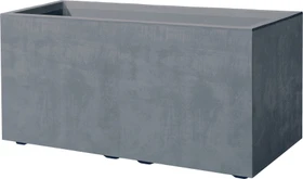 Deroma Millennium Blumenkasten 79x39cm grau
