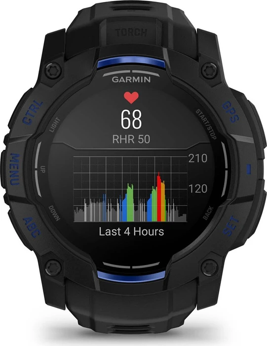 Garmin Instinct 3 50mm AMOLED bolt blue