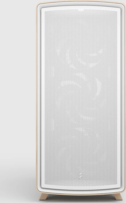 Fractal Design Summit Chalk White TG Clear, Glasfenster