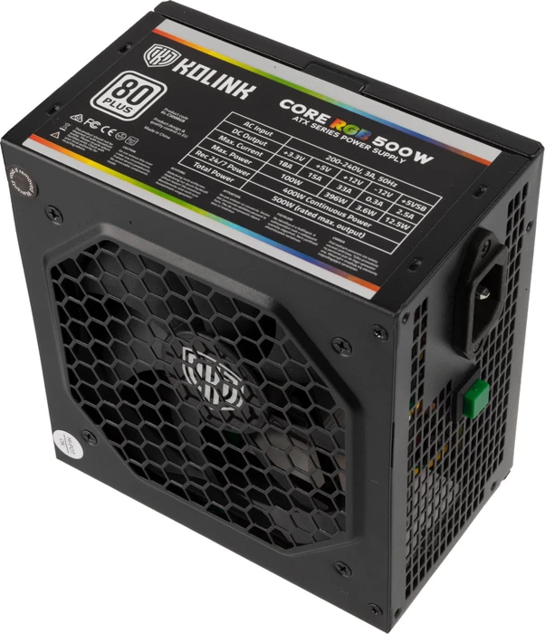 Kolink Core C500RGB 500W, ATX 2.3