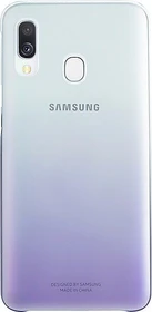 Samsung Gradation Cover für Galaxy A40 violett
