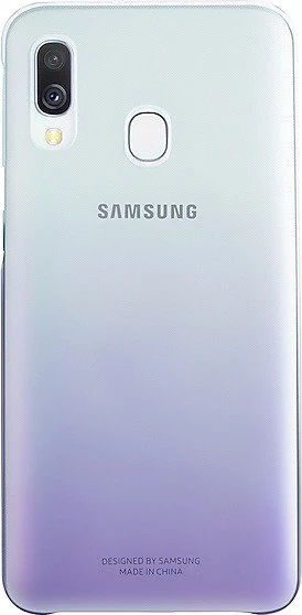 Samsung Gradation Cover für Galaxy A40 violett