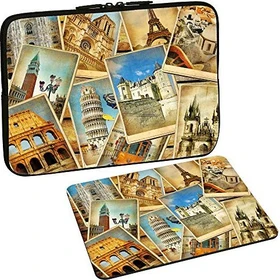 Pedea Design neopren vintage travel 10.1" Schutzhülle