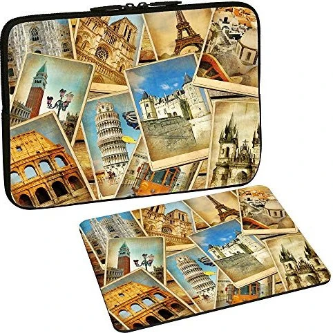 Pedea Design neopren vintage travel 10.1" Schutzhülle