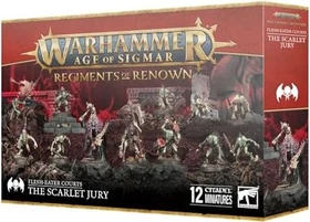 Games Workshop Warhammer Age of Sigmar - Flesh-Eater Courts - Regiment of Renown: The Scarlet Jury
