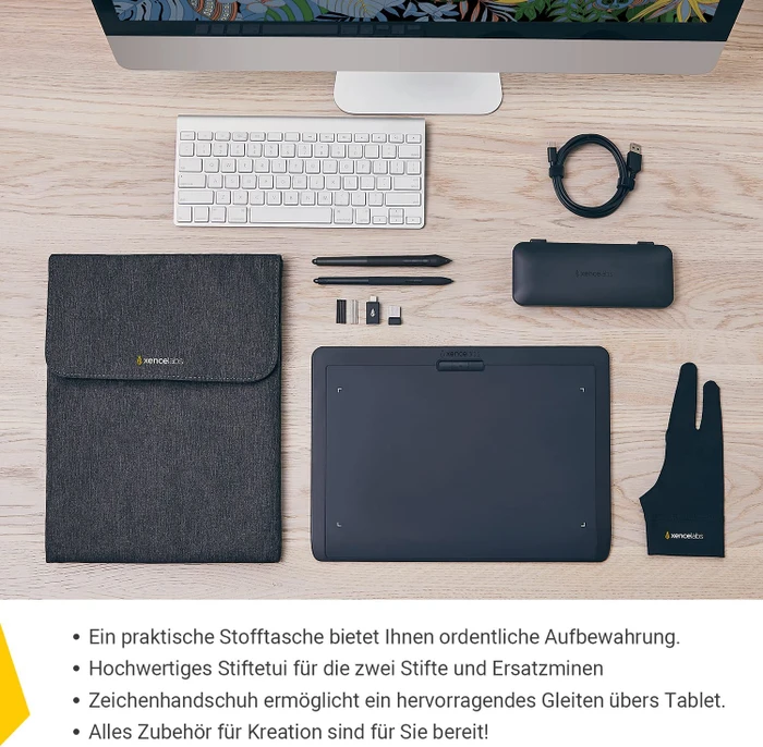Xencelabs Pen Tablet Medium, schwarz