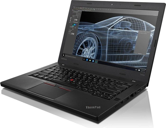 Lenovo ThinkPad T460p, Core i7-6700HQ, 8GB RAM, 256GB SSD, GeForce 940MX, DE