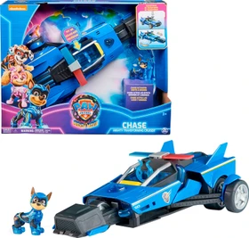 Spin Master Paw Patrol - The Mighty Movie - Chases Deluxe Raketen-Fahrzeug