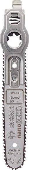 BOSCH Sägeblatt nanoBLADE Wood Speed 50 1 Stück braun