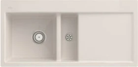 Villeroy & Boch Subway 60 flat flächenbündig Becken links crema