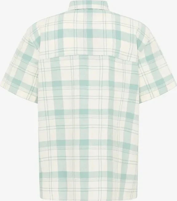 Jack Wolfskin Great Plains Hemd kurzarm check/soft jade (Herren)