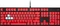 Corsair Pro Keycap Mod Kit, Kunststoff (PBT) Double-Shot, rot, 105 Tasten, ISO-DE Vorschaubild
