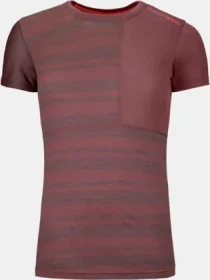 Ortovox 185 Rock'N'Wool Funktionsshirt kurzarm mountain rose (Damen)