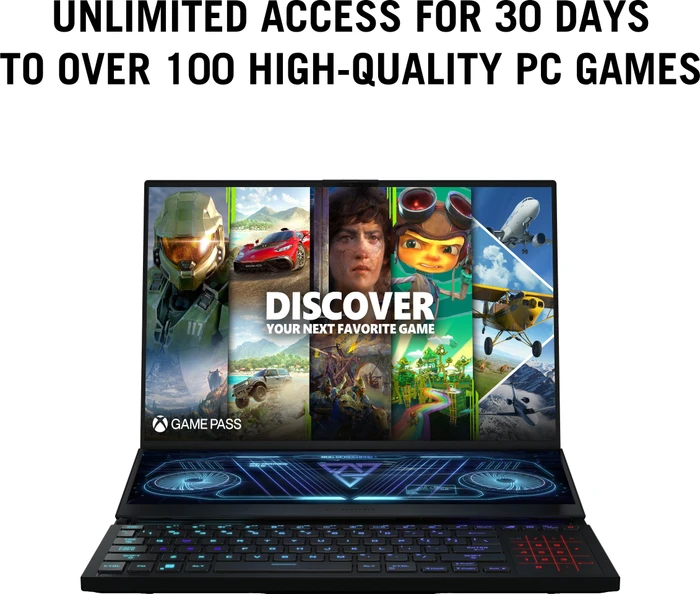 ASUS ROG Zephyrus Duo 16 GX650RM-LO032W, Ryzen 9 6980HX, 16GB RAM, 1TB SSD, GeForce RTX 3060, DE