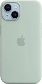 Apple Silikon Case mit MagSafe für iPhone 14 agavengrün