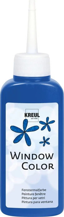 Kreul Window Color Glasmalfarbe, royalblau, 80ml