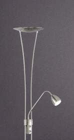 Trio Serie 4264 Deckenfluter nickel matt