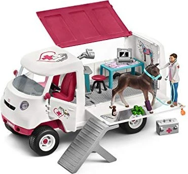 Schleich Horse Club - Playset Mobile Tierärztin mit Hannoveraner Fohlen