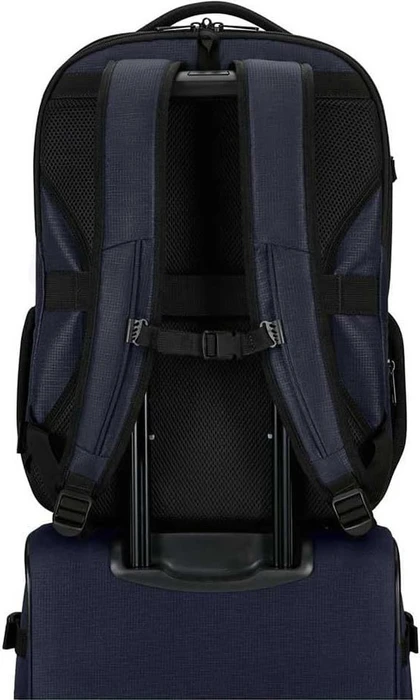 Samsonite Roader, Backpack L, 17.3" Notebook-Rucksack, 46cm, 31.5/39.5l, erweiterbar, Dark Blue
