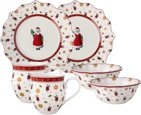 Villeroy & Boch Toy's Delight Santa Frühstücksservice, 6-tlg.