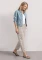 Street One Karlie High Waist Barrel Hose clay sand (Damen) Vorschaubild