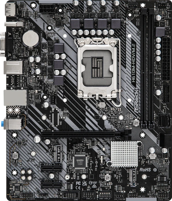 ASRock H610M-HDV/M.2 (Intel 1700)