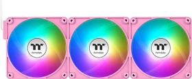 Thermaltake CT120 EX ARGB Sync Reverse Pink, rosa/weiß, 120mm, 3er-Pack