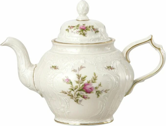 Rosenthal Sanssouci Elfenbein Moosrose Teekanne 1.25l