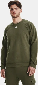 Under Armour Rival Fleece Crew Sweatshirt marine od green/white (Herren)