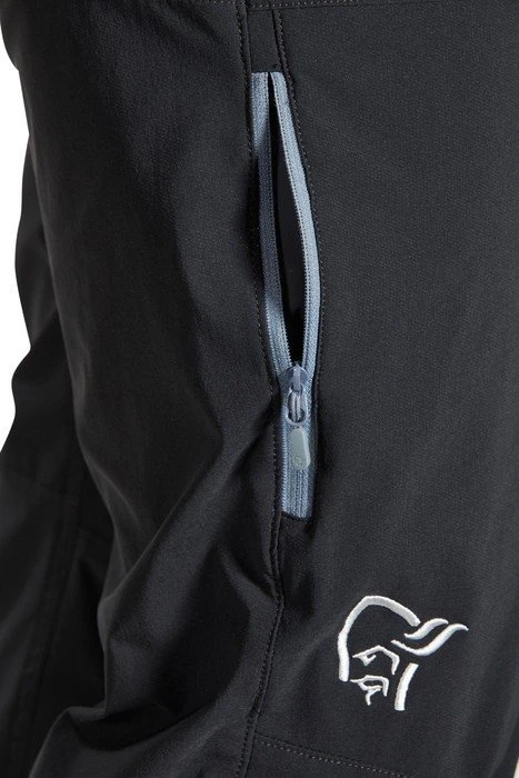 Norrøna falketind flex1 Hose lang caviar black (Herren)