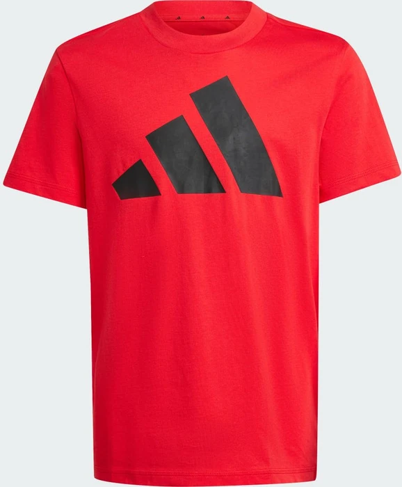 adidas Essentials T-Shirt kurzarm pure ruby/black (Junior)