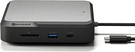 Alogic CH2 Dual 4K Universal Compact Docking Station, USB-C 3.1 [Stecker]