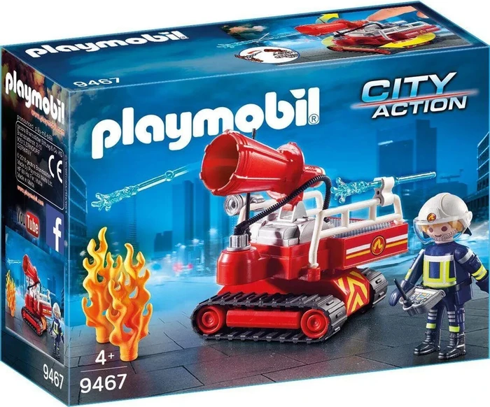 playmobil City Action Feuerwehr-Löschroboter