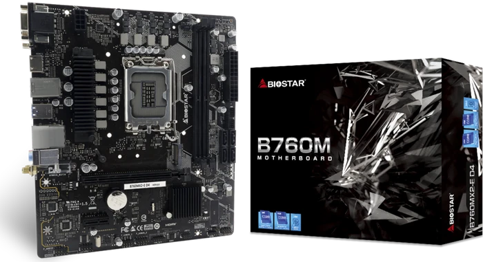 Biostar B760MX2-E D4 (Intel 1700)