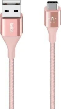 Belkin MIXIT DuraTek USB-C/USB-A Kabel, 1.2m rosegold