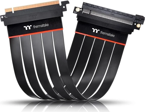 Thermaltake TT Premium PCI-E Extender Riser Card Cable, gerade, PCIe 4.0, 300mm