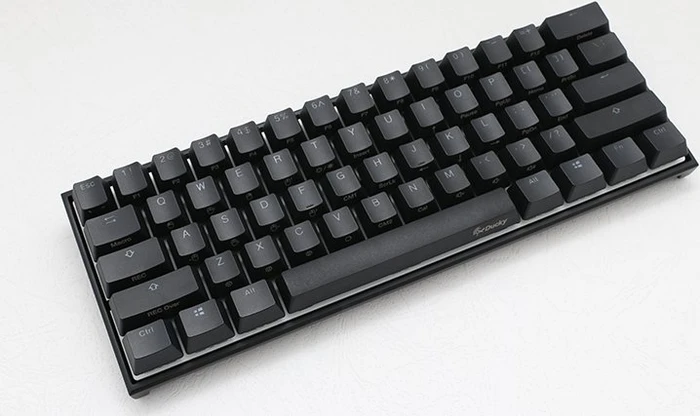 Ducky Mecha Mini PBT, schwarz, MX RGB BROWN, USB, DE