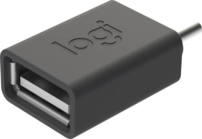 Logitech USB-Adapter USB-C 2.0 [Stecker] auf USB-A 2.0 [Buchse]