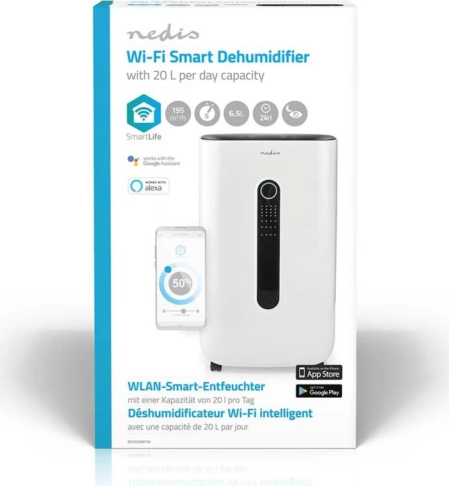 Nedis DEHU20WTW SmartLife Luftentfeuchter – Bild 9